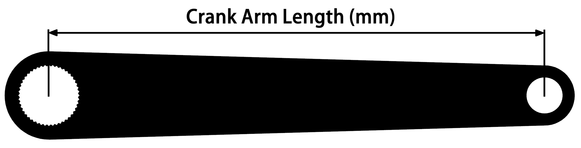 BMX Crank Size Guide Dimensions